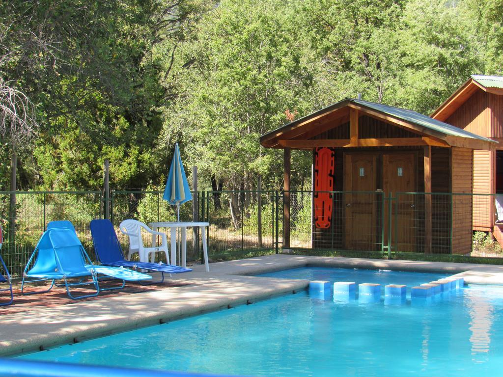 Cabanas Roble Quemado Las Trancas Luaran gambar
