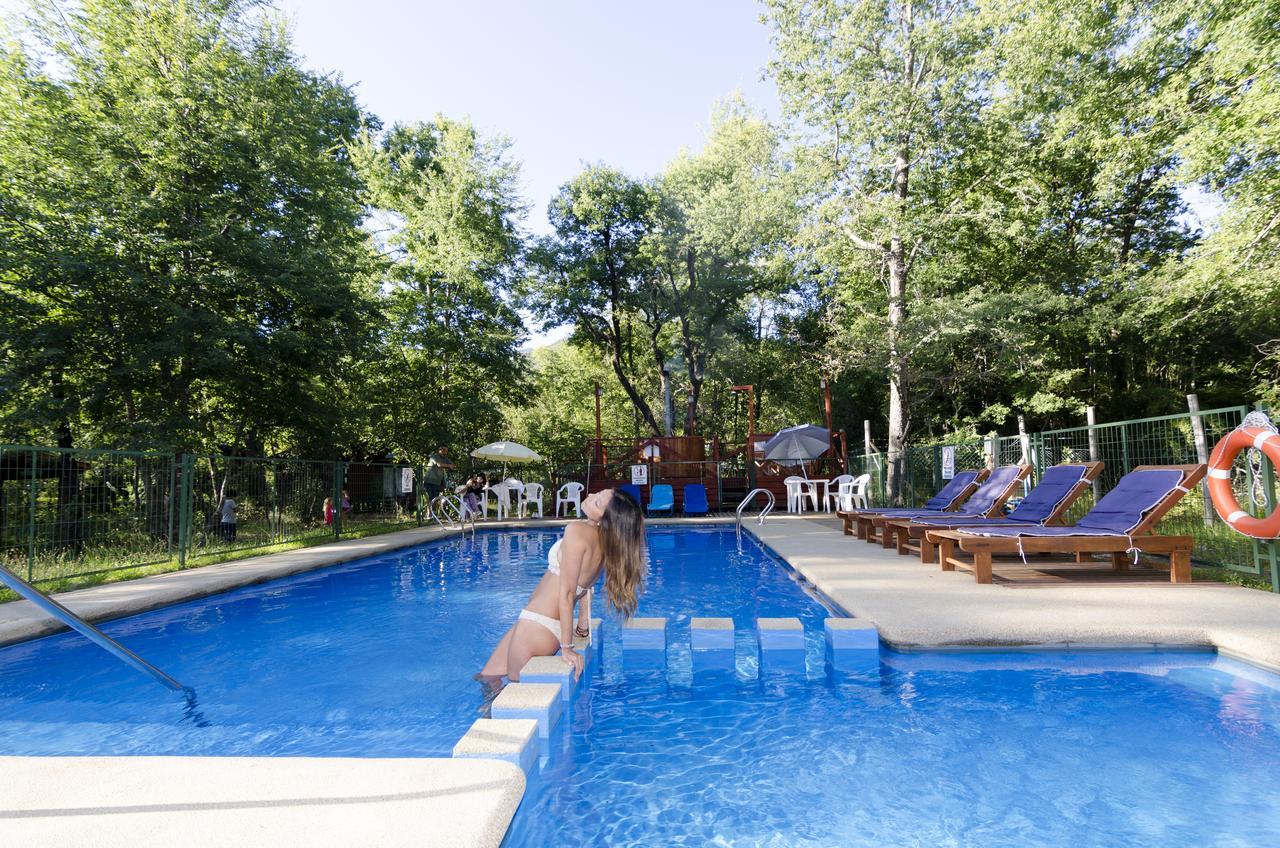Cabanas Roble Quemado Las Trancas Luaran gambar