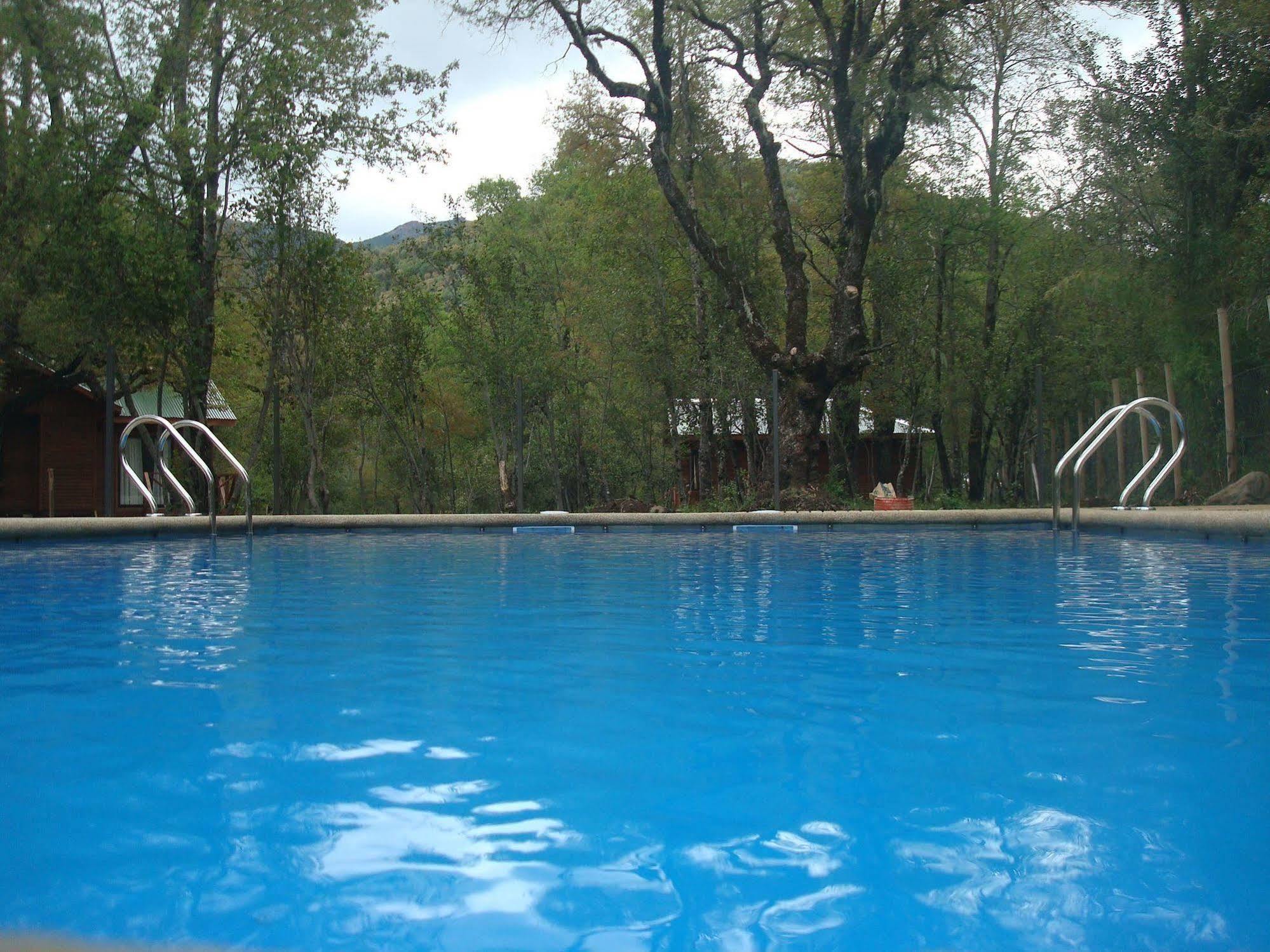 Cabanas Roble Quemado Las Trancas Luaran gambar
