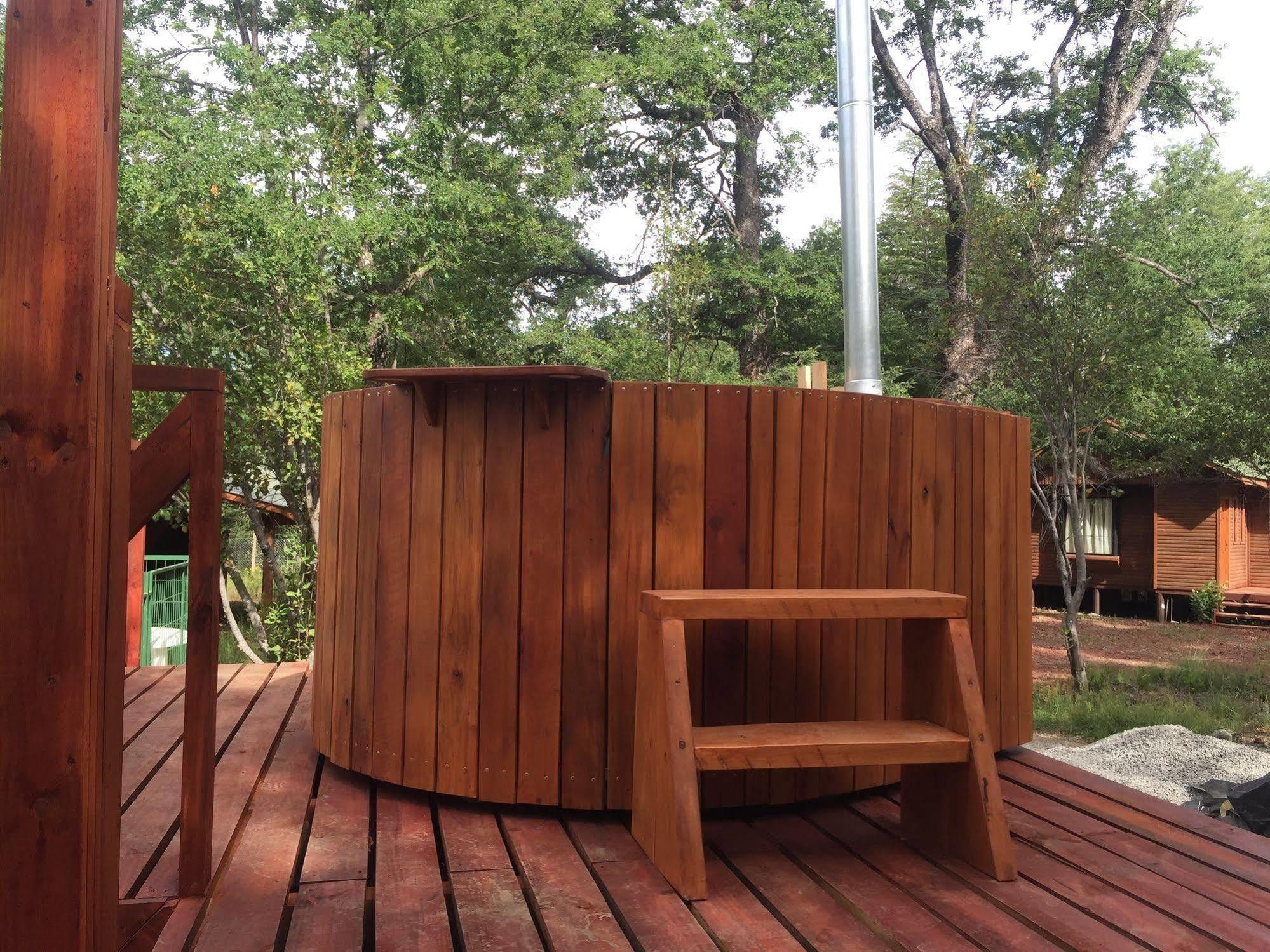 Cabanas Roble Quemado Las Trancas Luaran gambar